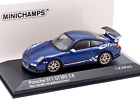 1/43 Porsche 911 (977-2) GT3 RS 3.8 2009 Blue Model Car by Minichamps 403069114