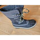 UGG Baroness 1001743 Gray Insulated Waterproof Snow Boots , size 10