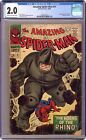 Amazing Spider-Man #41 CGC 2.0 1966 4390430010 1st app. Rhino