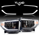 VLAND For 2014-2021 Toyota Tundra Full LED Headlights Front Light Sets w/Dynamic (For: 2019 Tundra)