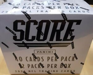 2021 Score Football Factory Sealed Cello Fat Pack Box-Mac Jones/Trevor Lawrence!