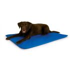 K&H Pet Products Cool Bed III Cooling Dog Bed Large Blue 32 x 44