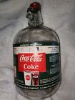 vintage COCA-COLA  bottle W/ CAP  1 gallon syrup JUG - BOTTLE