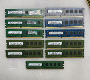 New ListingLot of 11x Samsung, SKhynix 4GB DDR3 Desktop Ram PC3-10600U