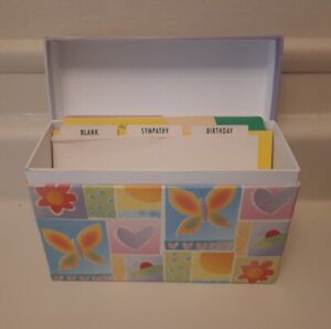 Greeting Card Organizer Box Storage Box