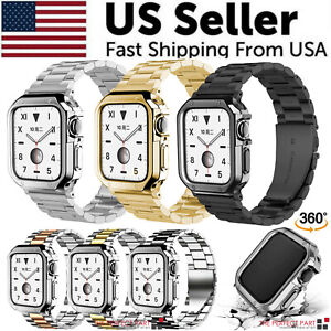 Stainless Steel For Apple Watch iWatch Band 8 7 6 5 4 3 2 SE 38/41/40/42/44/45mm