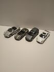 4 Diecast Cars Porsche Lot Cayenne Panamara 918 Spyder Boxster 1/43 1/41 1/34