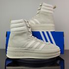 Adidas Originals Gazelle Boot White Platform Shoes ID6984 Women's Sz 8.5