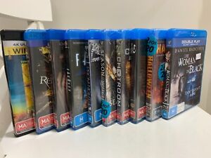 Horror Thriller Bundle Blu-ray Bulk Lot of 10 Movies with Blu-ray 3D 4K