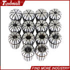 Findmall 14Pcs ER20 Spring Collet Set Fit For CNC Milling Lathe Tool Engraving