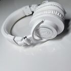 Audio-Technica ATH-M50x Professional Studio Headphones (White)