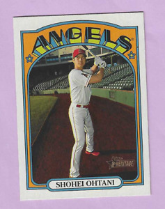 25 card lot of 2021 Topps Heritage #245 Shohei Ohtani - 3 lots available