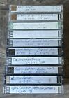 Grateful Dead Live Cassette Tapes Lot Of 10 90’s Shows Tape #8 East Coast Dates