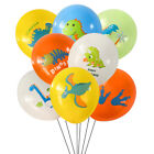Dinosaur Balloons Birthday Party Helium Green Decoration Number Balloon Children