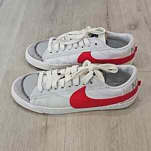 Nike Blazer Low '77 Jumbo White And Red University Size 12