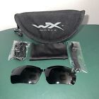 Wiley X WX+S VALOR Dark Replacement Lenses W/Case & Strap, Cloth, Sunglass Strap