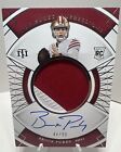 2022 National Treasures Brock Purdy Rookie Patch Auto RC RPA #'d 44/99 49ers