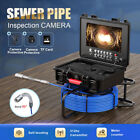 Pipe Inspection Camera 50M Sewer Camera with 512HZ Self-Leveling 9inch Monitor
