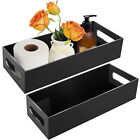 Bathroom Decor Box Bath Toilet Paper Storage Basket Holder Organizer Rack Tank