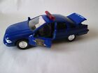 1993 Road Champs Chevrolet Caprice 1/43 Michigan State Police Cruiser Car (Blue)