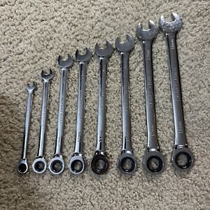 Craftsman 8 pcs Combo Ratcheting Wrench Set 18,17,15,14,13,12,10,8
