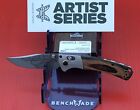 BENCHMADE 15085-2201 Mini Crooked River Knife Artist Series Casey Underwood Elk