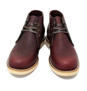 Original Chippewa 4025 Burgundy Leather Boots (Men’s Size 12E) Made In The USA