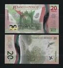 MEXICO 20 Pesos 2021, Beautiful New Polymer Commemorative, UNC, AB Prefix
