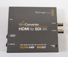 New Open Box Blackmagic Design Mini Converter HDMI to SDI 4K Fair w/ Adapter