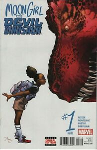 Moon Girl and Devil Dinosaur #1 2nd Print Variant Marvel Comics 2016