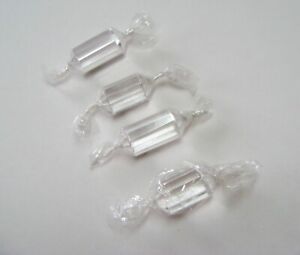 Crystal Bicone  Beads   4 Loose Beads   10 x 22mm