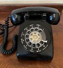 Vintage ITT Black Rotary Desk Phone Dial Telephone 1979