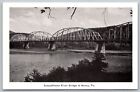 Muncy Pennsylvania WB Postcard Susquehanna River Bridge