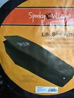 Life Size 5' Black Collapsible Coffin Home Party Halloween Decor Easy Storage