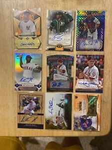 New ListingBaseball Inventory blowout!!  GAME USED JERSEY AUTO # RC LOT