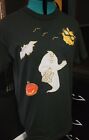 Vintage Ghost Witches Halloween T-Shirt 90s Size M Medium Single Stitch USA