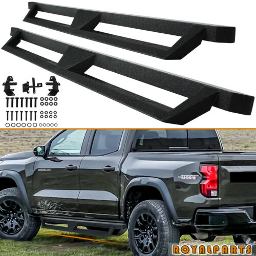 Drop Step for 15-24 Chevy Colorado/GMC Canyon Crew Cab Running Board Nerf Bar
