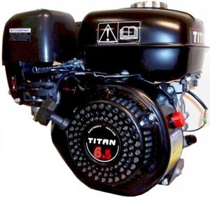 Titan 6.5hp 196cc Engine OHV, Go Kart, Mini Bike, with side-fill gas