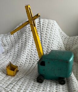Vintage 1950's Structo  Construction Shovel Excavator Crane Kiddie Toy
