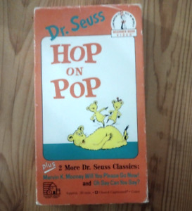Dr. Seuss Hop on Pop (VHS, 1992)