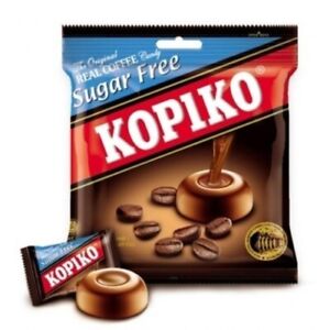 Kopiko Real Coffee Candy Sugar Free 25 Tablets X 3 Grams x 10
