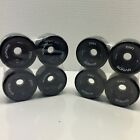 Set of 8 Riedell Sonar Zen  Roller Skate Wheels  62 x 32mm Black