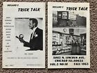Vtg 1950s-60s Ireland's Trick Talk Magic Novelty Catalog Chicago IL Lot of 2