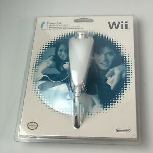 New ListingGenuine Official Nintendo Wii Nunchuk Nunchuck Controller White OEM - NEW Sealed