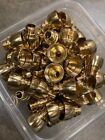 Brass Bowls Pipe And Lamp Parts WHOLESALE LOT OF 100