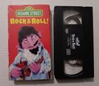 Sesame Street: Rock & Roll (VHS TAPE, 1996) -- Rare Red Sleeve Jim Henson 90s