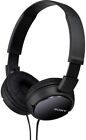 Sony MDR-ZX110 Stereo Headphones Loud and Clear Sound Quality - Black