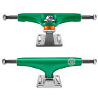 Thunder Skateboard Trucks Duos Lights Green/Polished 147 (8.0