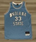 Vintage Sportswear Larry Bird Indiana State University Jersey Size 54