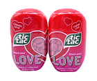 RARE Ltd Ed. Share your Love Pair TIC TAC CHERRY LOVE Flavor Printed Candy Mints